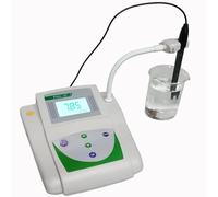 MOOILKO Testeur de pH mV d'eau Laboratoire 3 en 1, analyseur Valeur PH, Instrument Mesure, précision 0,01, Compensation température Jardinage, Agriculture(Accuracy 0.05)
