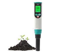 MOOILKO Testeur de Sol Professionnel 2 en 1, ph-mètre, capteur Haute précision, analyseur d'acidité for Le Jardinage, Agriculture