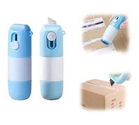 MOOK 2Pcs Thermal Paper Correction Fluid with Unboxing Knife, Fluide De Correction De Papier Thermique avec Couteau De Déballage, Fluide de Correction de Protection Anti-Fuite d'informations Portable