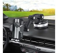 MOOK Multifunctional Car Phone Stand, Support Telephone Voiture, Rotation 360° Universel Support Portable Voiture Ventouse pour Tableau de Bord de Voiture Pare-Brise, Compatible Tous Les téléphones