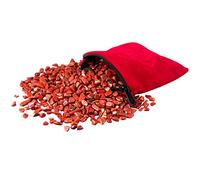 mookaitedecor Jasper Rouge Pierre Decorative Cailloux Pierres et Cristaux Polies pour Guérison Chakra Décoration,Lot de 230g