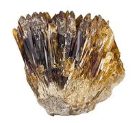 mookaitedecor Pierre précieuse naturelle en calcite d'ambre brute en grappe de cristaux de géode pour guérison Reiki Décoration d'intérieur (0,1 à 0,1 kg)