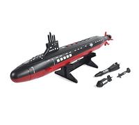 MOOKEENONE 1:350 Marine Seawolf Submarine Modèle Grand sous-marin Torpedo Sounding Nu ire Sous-marin en plastique Modèle militaire