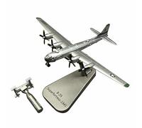 MOOKEENONE Bombardier de forteresse aérienne Superfortress en alliage américain B29 B-29 avec missiles modèle d'avion modèle d'avion Simulation Aviation Science Exposition Modèle