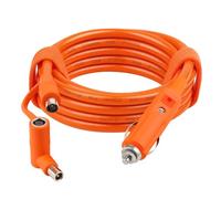 MOOKEERF Câble de chargeur allume-cigare 14 AWG de 1,8 m, 12 V/24 V CC 8 mm, câble de charge de voiture 15 A avec prise DC7909/8020 compatible avec Jackery, BLUETTI, Anker, GRECELL, GZ Yeti Station