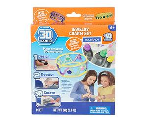 Mookie 3D Magic 82002 Kit d'extension de Bijoux 3D Maker Multicolore