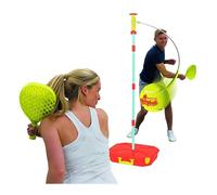Mookie Swingball Classique Portable Tetherball Tennis Set Bleu/Rouge 4yrs+