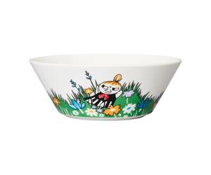 Moomin Arabia Bol Moomin Little My in the meadow Blanc-multi