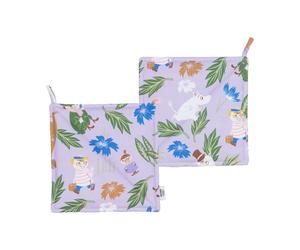 Moomin Arabia Gant de cuisine Mumin 22x26 cm lot de 2 Lila