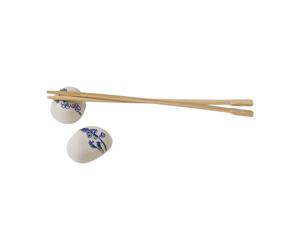 Moomin Arabia Repose-baguettes Mumin Haru. lot de 2 Bleu-blanc