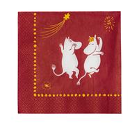 Moomin Arabia Serviette en papier Moomin Festive Moments 33x33 cm Lot de 20