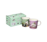 Moomin Arabia Set de 2 mugs Moomin Förälskade & Omtanke 30 cl
