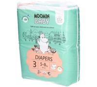 Moomin Baby Couches Taille 3 Midi (5-8 kg) 48 pc(s)