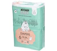 Moomin Couches Écologiques Taille 6 Junior (12-24 kg) 34 pc(s)