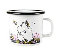 Moomin étreinte - mug blanc Moomin muurla en émail - 250 ml