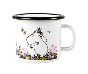 Moomin étreinte - mug blanc Moomin muurla en émail - 250 ml
