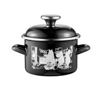 Moomin | Faitout en émail avec couvercle | 1,5 l | dans la cuisine