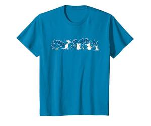 Moomin First Snow Winter Moomintroll Little My Snorkmaiden T-Shirt