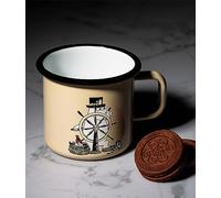 Moomin Mug émaillé Motif The Adventurer Beige 0,37 l