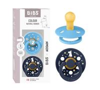 Moomin x BIBS Colour Tétine, 0-6 mois, 2-pack, Breeze/Deep Space