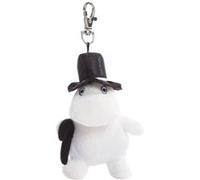Moomins Moominpappa 4 pouces Clip clé en peluche Blanc G