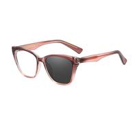 moomoobird Lunettes de soleil photochromiques pour femmes TR90 monture mode lumière bleue lunettes changement de couleur, Cadre rouge