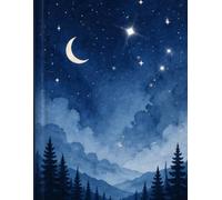 Moon and Stars: Capture Your Thoughts Beneath the Stars