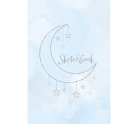 Moon and Stars Notebook: Where doodle and dreams begin