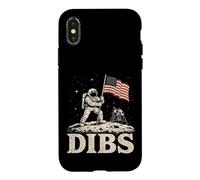 Moon Astronaute Dibs Artemis Lunar Mission Space Science Art Coque pour iPhone X/XS