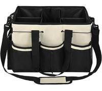 Moon beautiful Leaner Storage Organizer - Water Proof Bucket Bag for Cleaning - High Capacity Detailing Bucket Organizer for Dining Room Kitchen Hotel Trunk