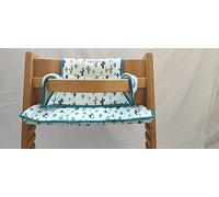 moon-bebe Coussin réducteur de siège compatible avec Stokke Tripp Trapp (blanc)