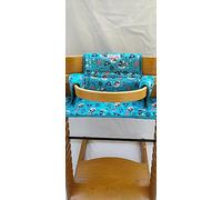 moon-bebe Coussin réducteur de siège compatible avec Stokke Tripp Trapp (vert)