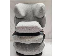 moon-bebe Housse compatible avec siège auto Cybex Pallas, Silver Pallas Fix et Pallas 2 Fix (Gris)