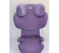moon-bebe Housse compatible avec siège auto Cybex Solution Q2 Fix (violet)