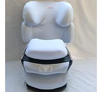 moon-bebe Housse pour Cybex Balles Silver Balles Fix et Balles 2 Fix Blanc (AZUL9)