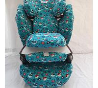 moon-Bebe Housse pour Cybex Solution M, Solution Fix (Vert)
