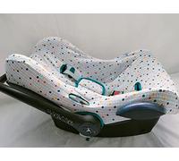 MOON-BEBE Housse pour Maxi Cosi, Cabriofix, City, Streety Fix, Jané Koss, Be Cool (BLEU)