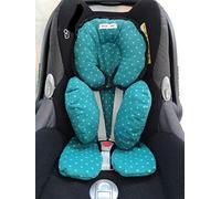 MOON-BEBE reducteur anti-allergique universel pour maxi cosi et poussette blanche (VERT)