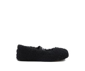 Moon Boot - Ballerine en Shearling - Femme - Chaussures - Noir - Taille: 37 EU