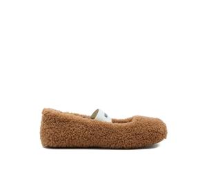 Moon Boot - Ballerine Shearling - Femme - Chaussures - Brun - Taille: 39 EU