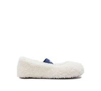 Moon Boot - Ballerines Shearling - Femme - Chaussures - Blanc - Taille: 38 EU
