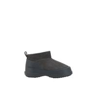 Moon Boot - Bottes Basses en Cuir Luna - Femme - Chaussures - Gris - Taille: 38 EU