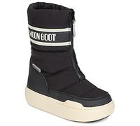 Bottes neige enfant garcons Moon Boot MB JR PARK ZIP HIGH WP Noir 31