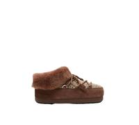 Moon Boot - EVX Chalet Faux Fur Mules - Femme - Chaussures - Brun - Taille: 41 EU