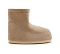 Moon Boot, Femme, Chaussures, Beige, Taille: 39 EU Bottines basses en daim gris tourterelle