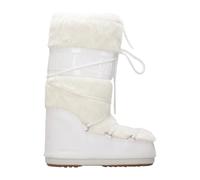 Moon Boot, Femme, Chaussures, Blanc, Taille: 39 EU Bottes d'Hiver Blanc Éco-Fourrure Imperméables