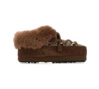 Moon Boot, Femme, Sport, Brun, Taille: 35 EU EVX Chalet Mules en fausse fourrure