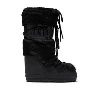 Moon Boot - Icon Faux Fur Boot - Femme - Chaussures - Noir - Taille: 39 EU