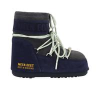 Moon Boot - Icon Low Suede Beads - Femme - Chaussures - Bleu - Taille: 36 EU
