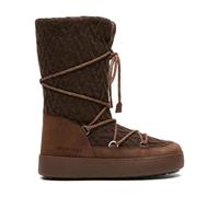 Moon Boot - Ltrack Knit Bottes - Femme - Chaussures - Brun - Taille: 37 EU